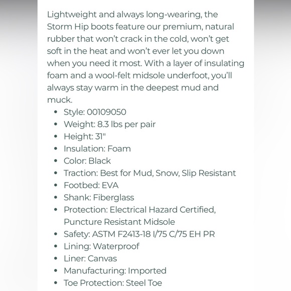 Lacrosse 31in hip wader boots BRAND NEW - Picture 2 of 4